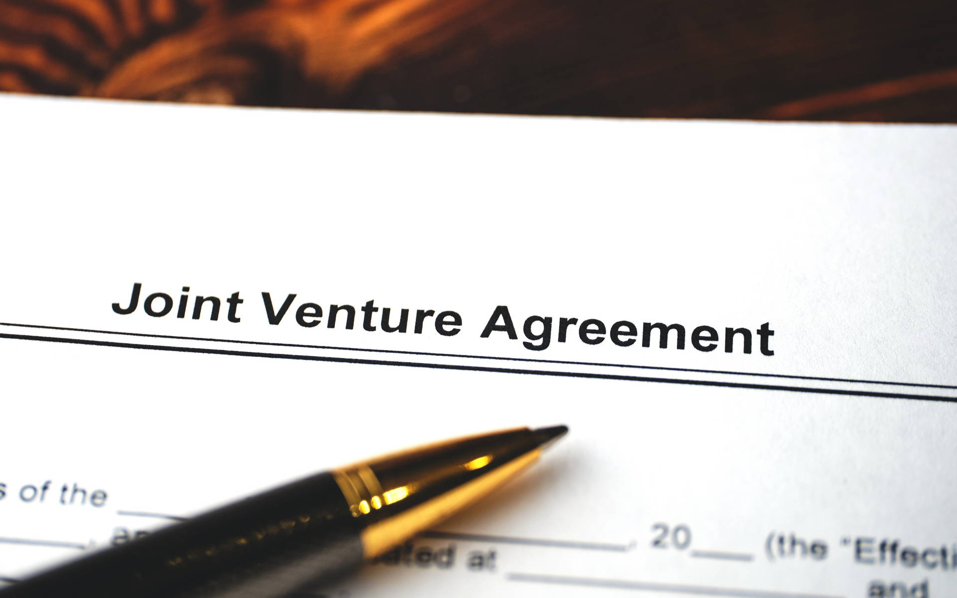 Joint Venture Agreement image